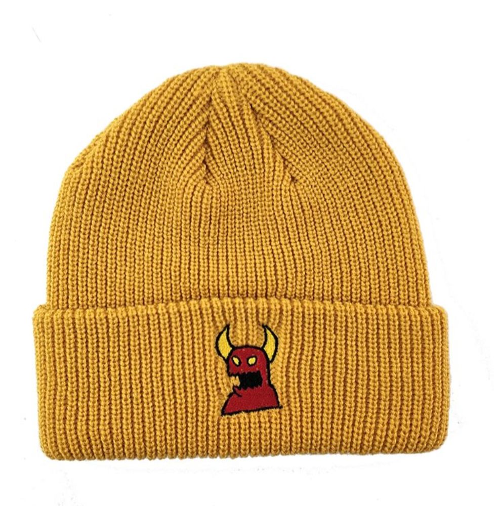 Toy Machine Sketchy Monster Beanie Mustard