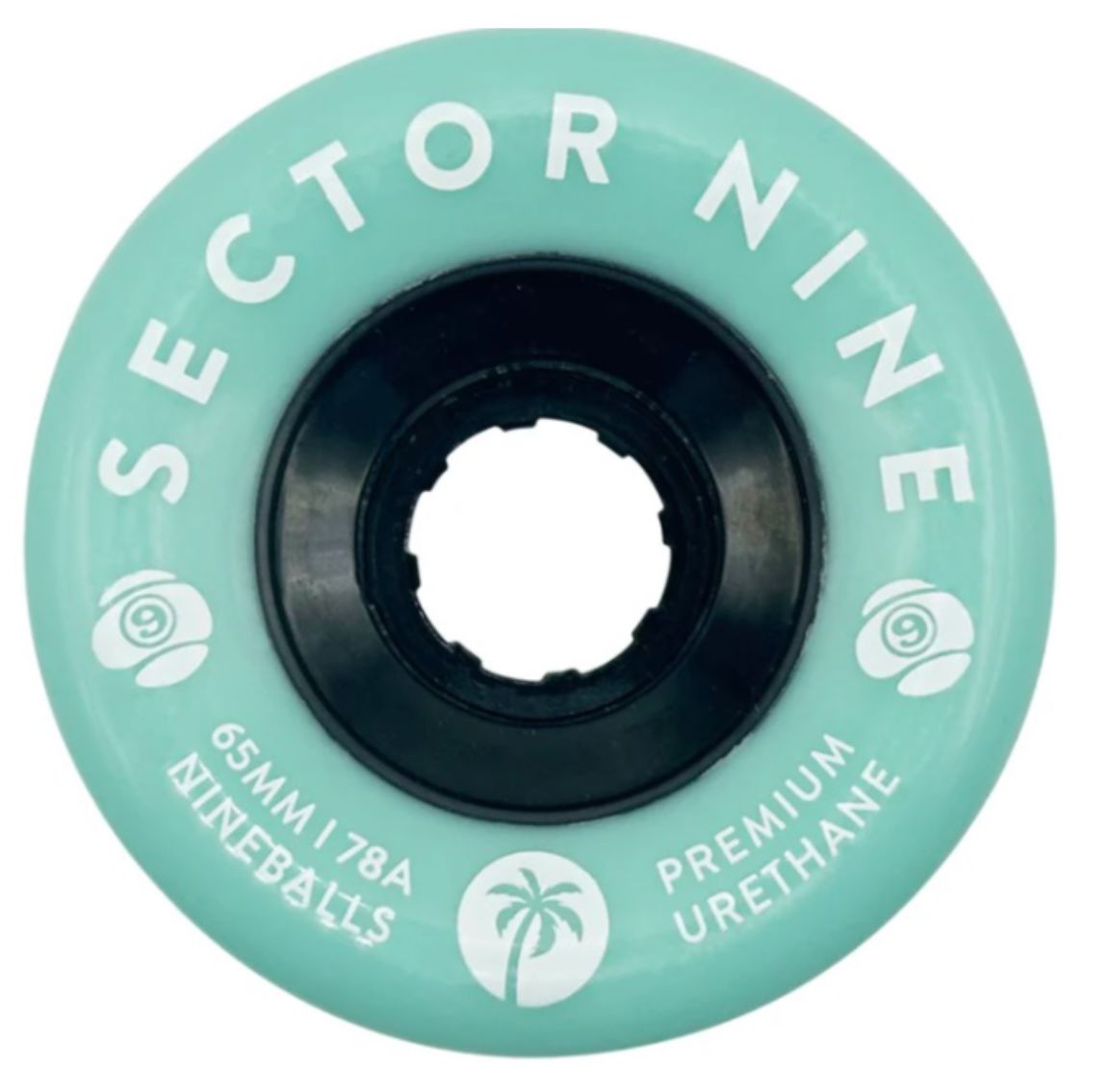 Sector 9 Nineballs Aqua 65mm 78a
