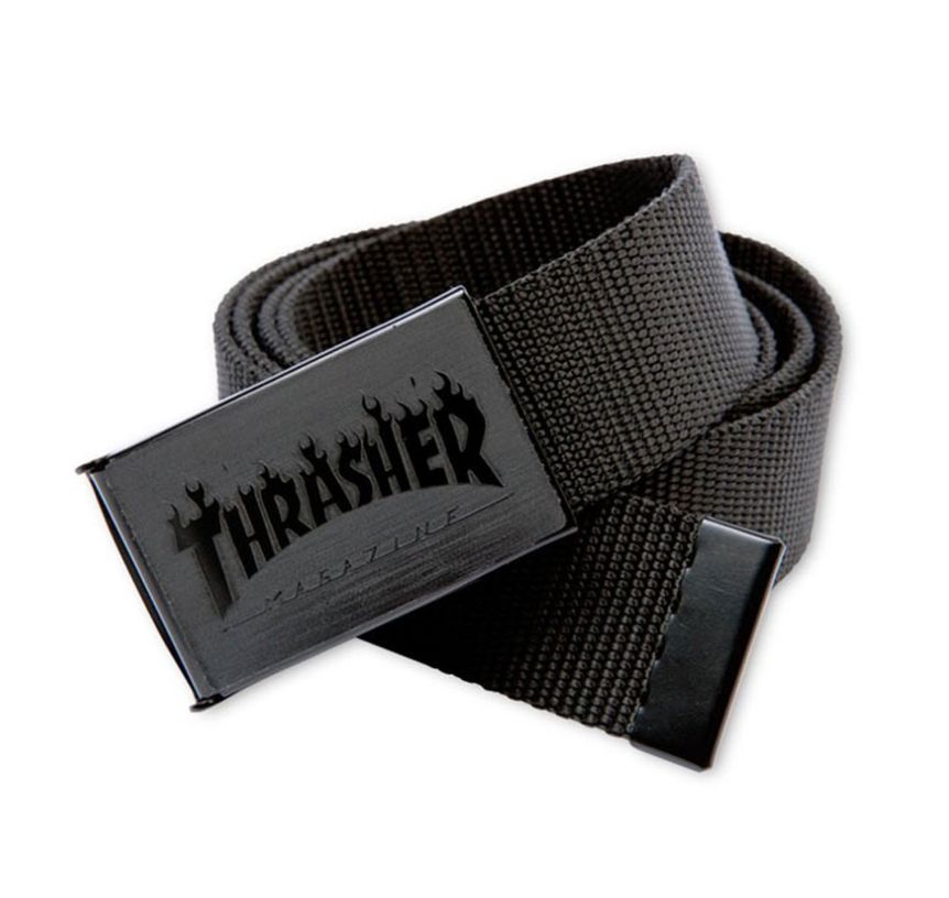 Thrasher Flame Belt Black Thrasher Flame Belt Black