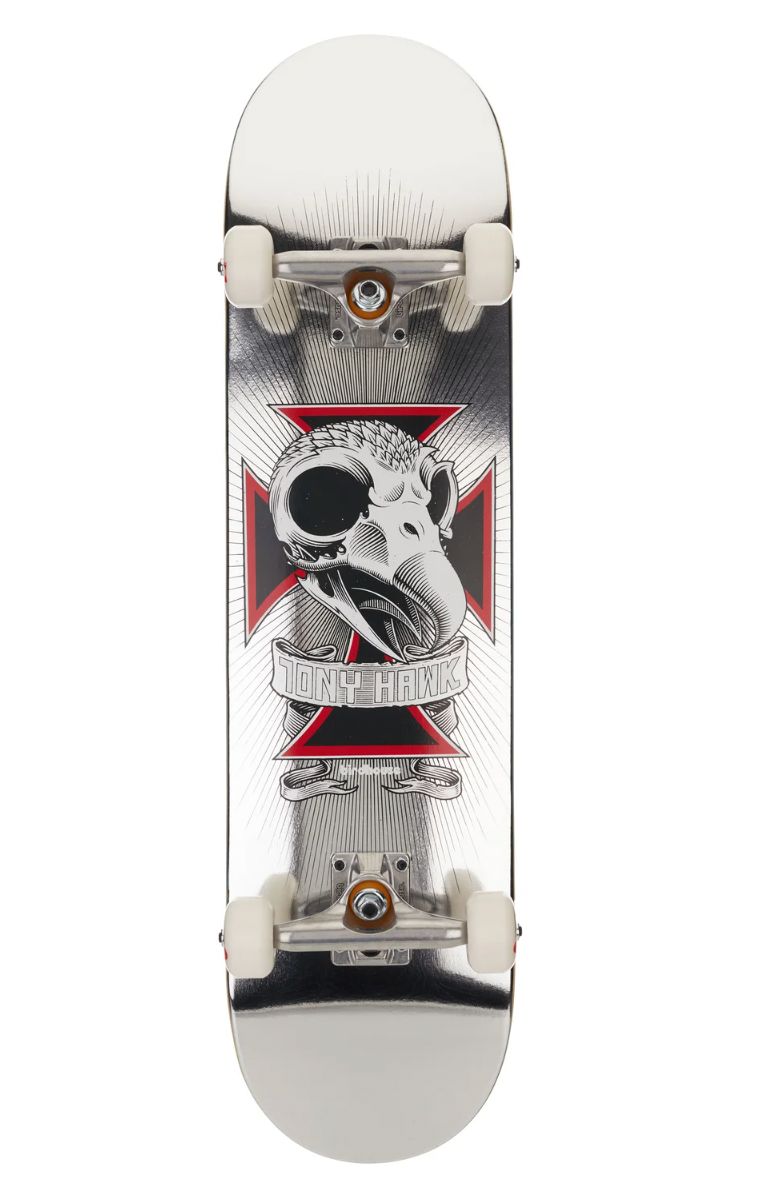 Birdhouse Hawk Skull 2 Chrome 7.75 Birdhouse Hawk Skull 2 Chrome 7.75