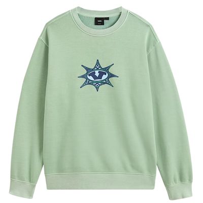 Vans Star Checker Crew Gray Olive Vans Star Checker Crew Gray Olive