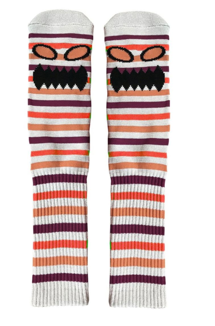 Toy Machine Monster Face Orange Stripes