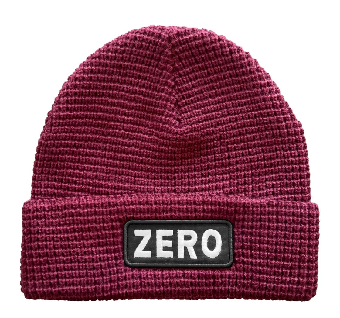 Zero Army Patch Burgundy