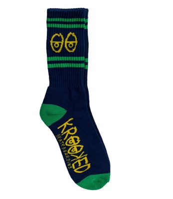 Krooked Eyes Navy/Green/Yellow Krooked Eyes Navy/Green/Yellow