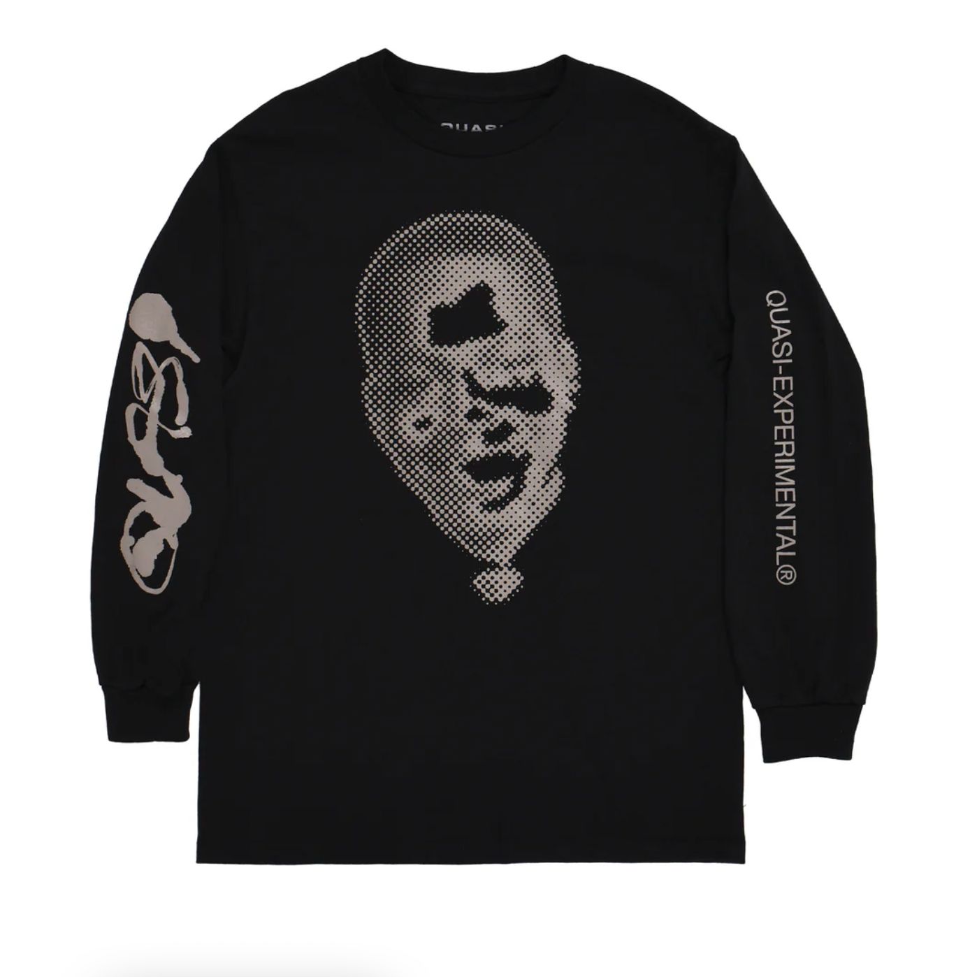 Quasi Wire LS Tee Black