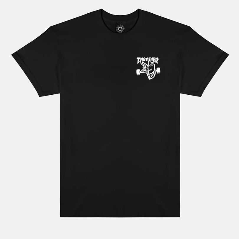 Thrasher x Spitfire Classic Swirl Tee Black