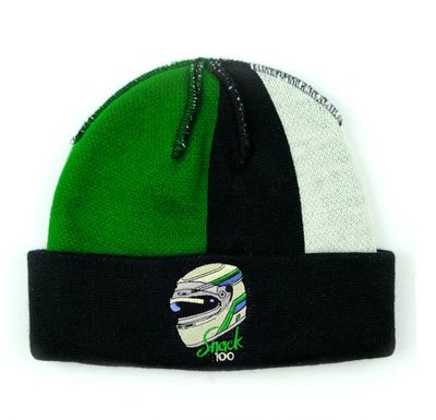 Snack 100 Beanie Black/Green