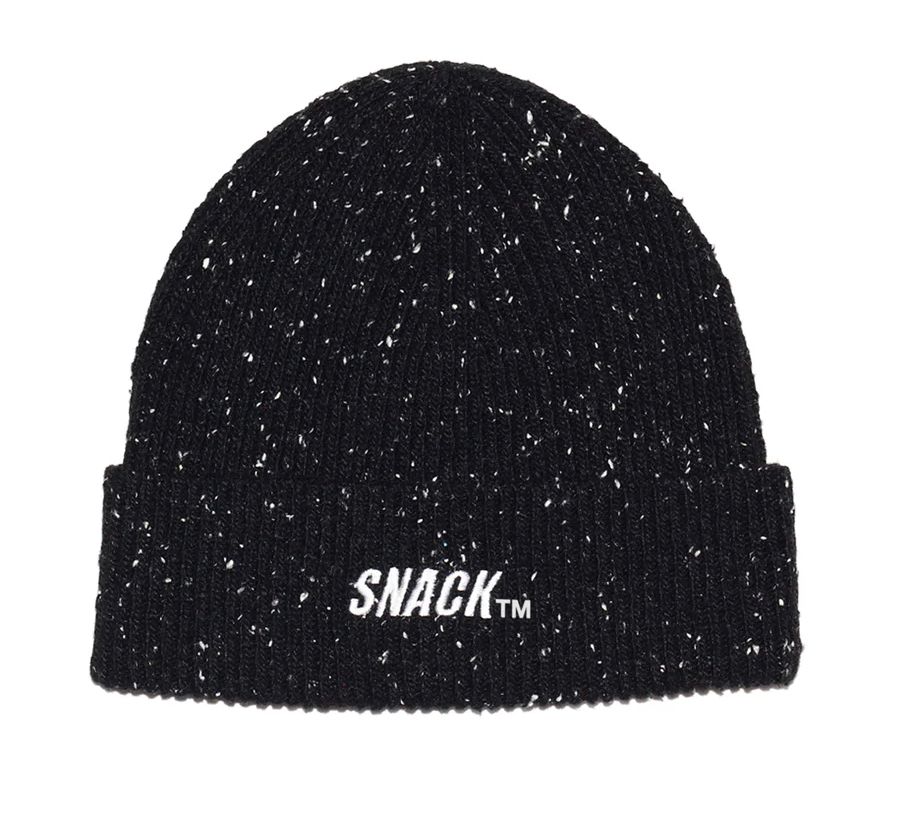 Snack Speckle Beanie Black