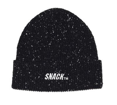 Snack Speckle Beanie Black