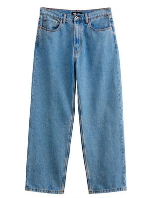 Vans Check-5 Baggy Denim Pants Stonewash Blue