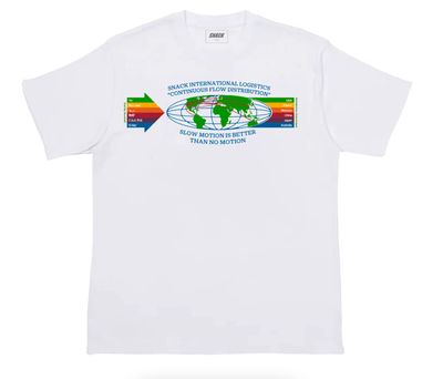 Snack Continuous Flow Tee White