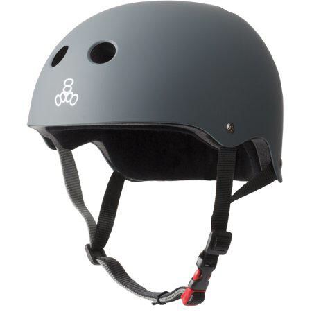 Triple Eight -The Certified Sweatsaver Helmet, Carbon Rubber Triple Eight -The Certified Sweatsaver Helmet, Carbon Rubber