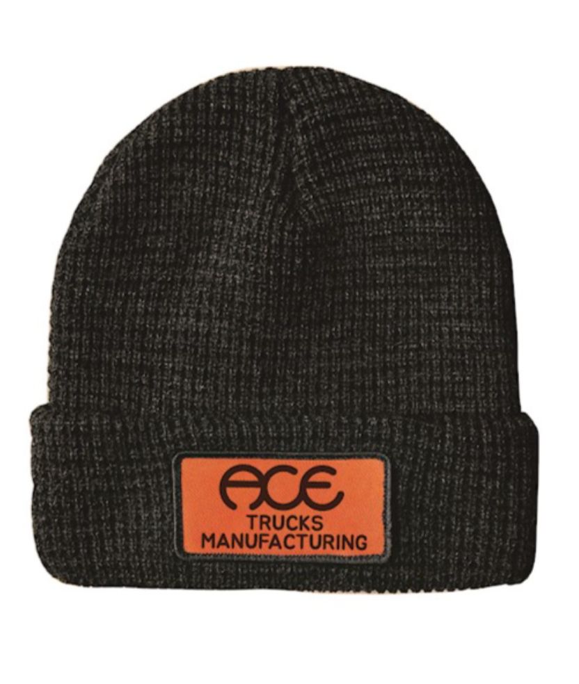Ace Time Clock Beanie Black