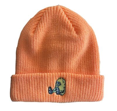 Heroin Egg Beanie Neon Orange