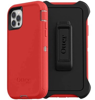 Otterbox Defender Series Case for iPhone 13 Pro Max 6.7-Red