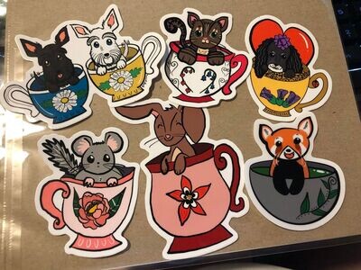 Sticker pack - Tea Party