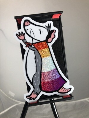 Super Lesbian Pride Sticker
