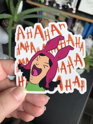 Maniacal Laughter Sticker