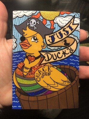 Just Ducky sticker