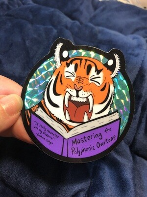 Reading Tiger sticker