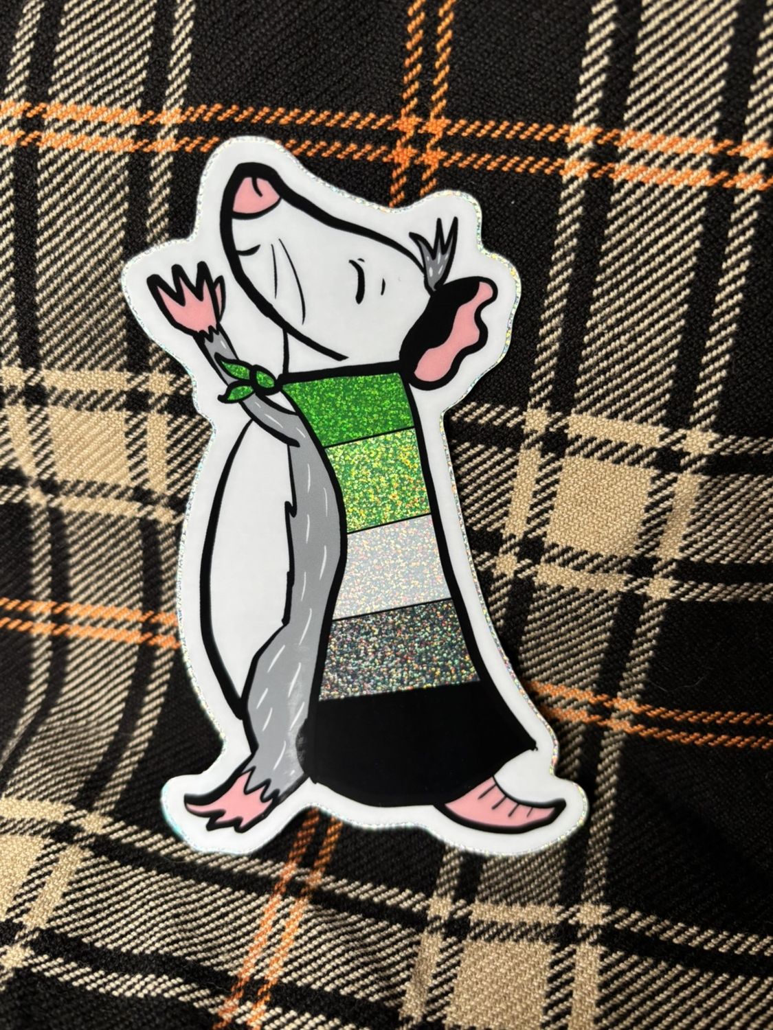 Super Aro Pride Sticker