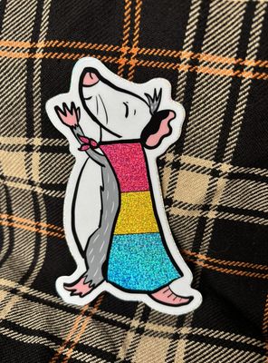 Super Pan Pride Sticker