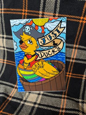 Just Ducky sticker