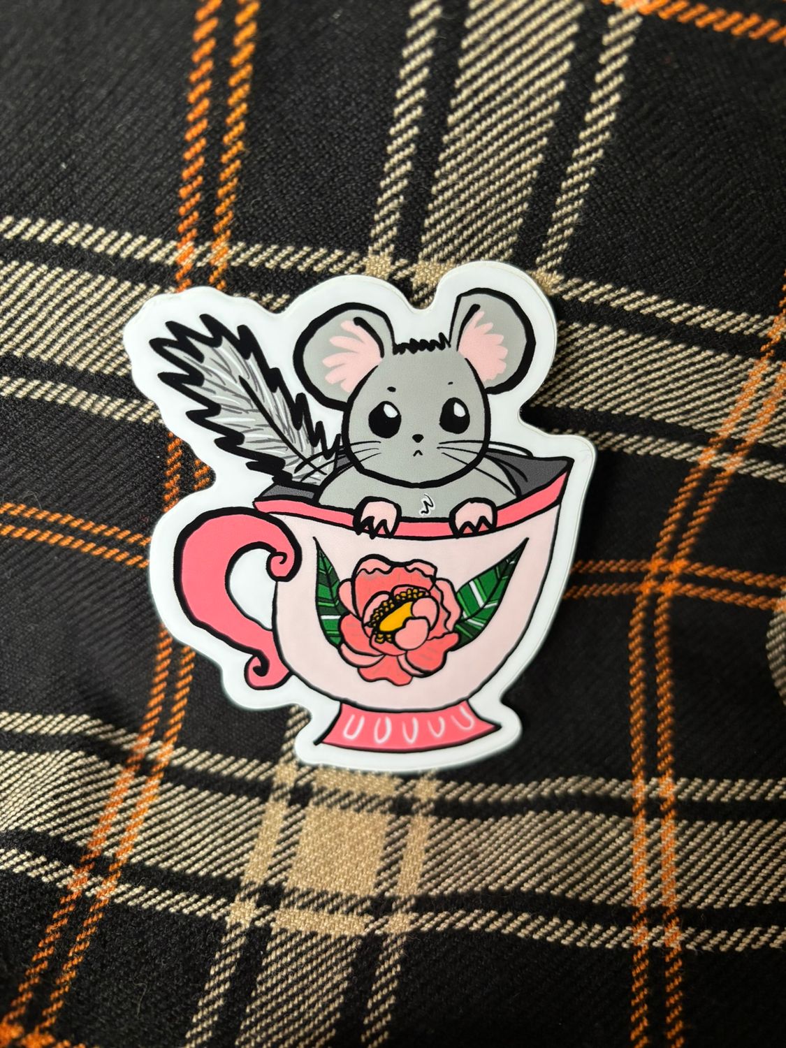 Chinchilla Tea Sticker