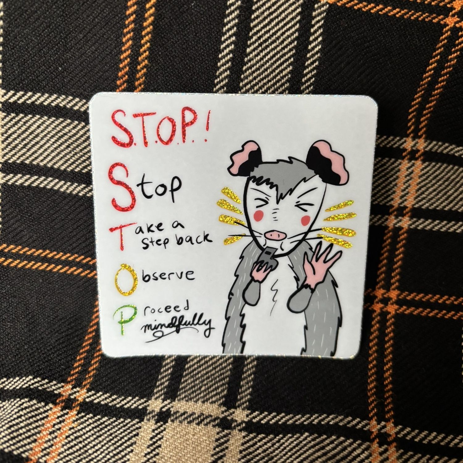 STOP Sticker