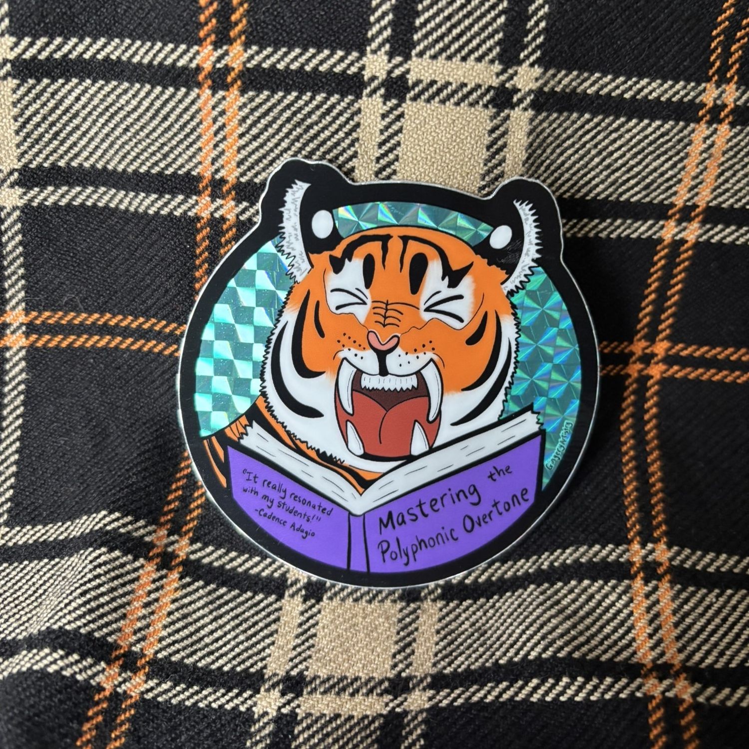 Reading Tiger sticker