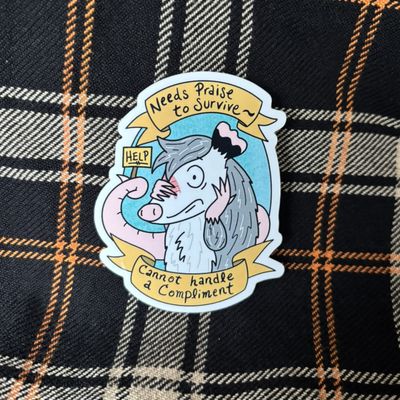 Needs Praise to Survive sticker