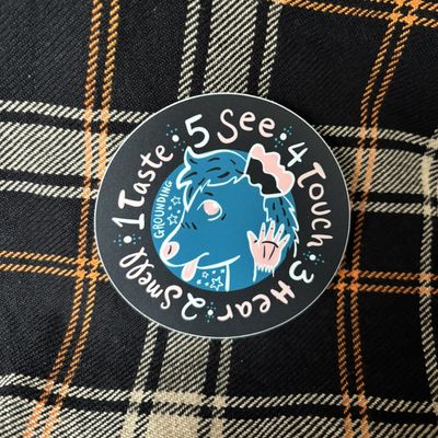 54321 Sticker (Glow in the Dark!)