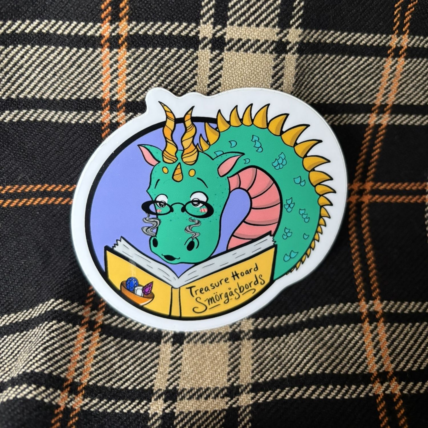 Reading Dragon sticker