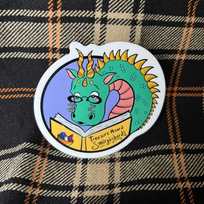 Reading Dragon sticker