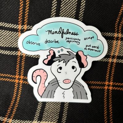 Mindfulness sticker