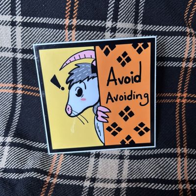 Avoid Avoiding Sticker