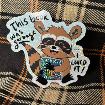This Book was Garbage sticker