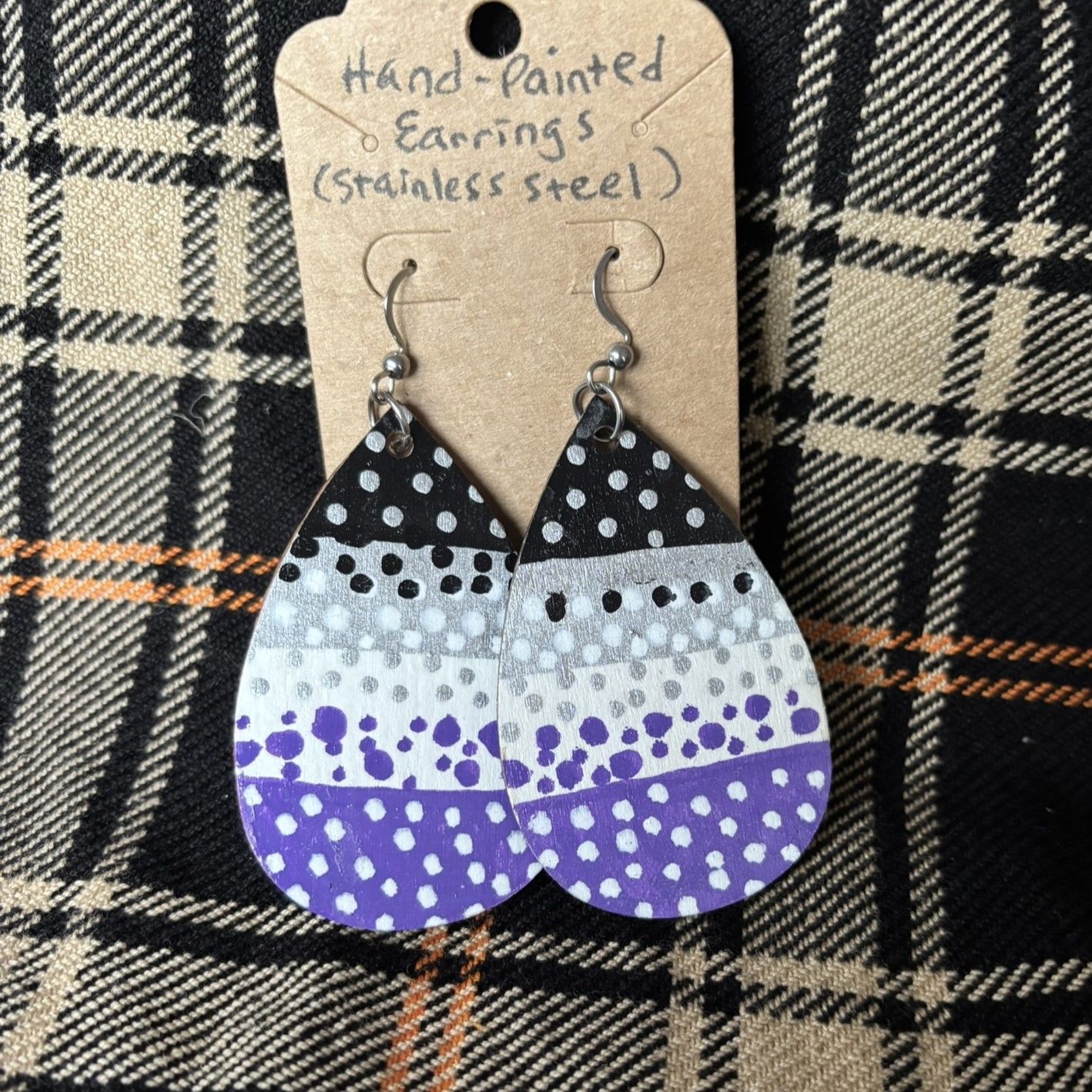 Polk-ace Dot Earrings