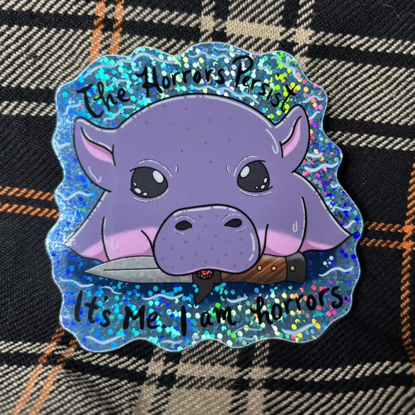 Moo Horrors Sticker