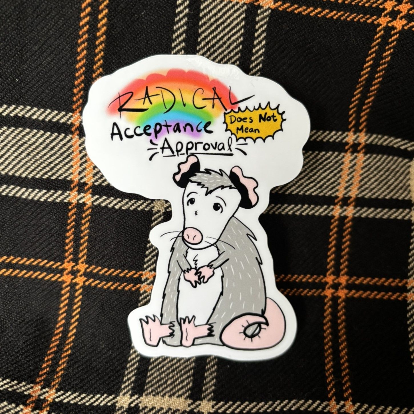 Radical Acceptance sticker