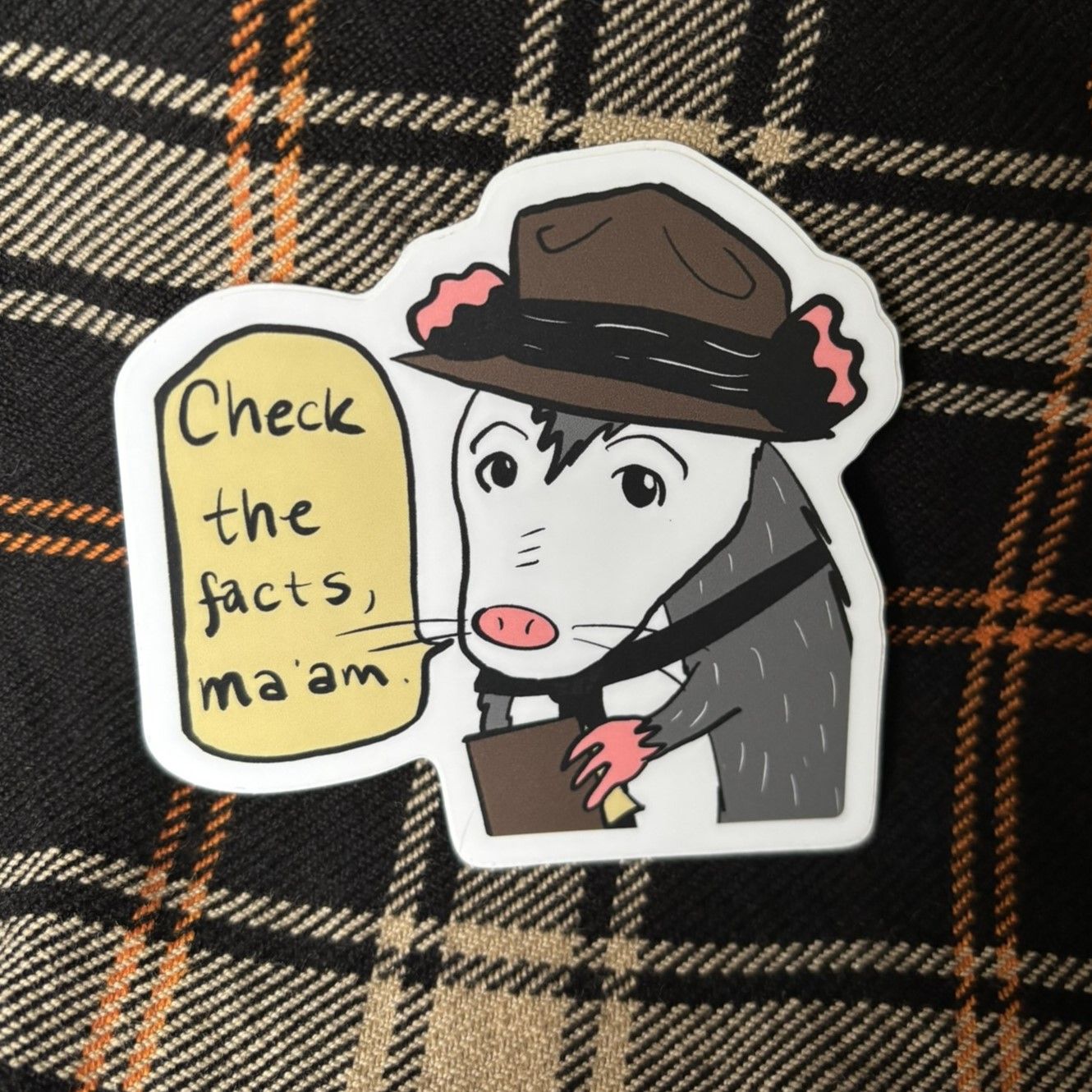 Check the Facts Sticker