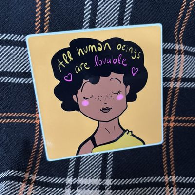 Lovable Lady Sticker
