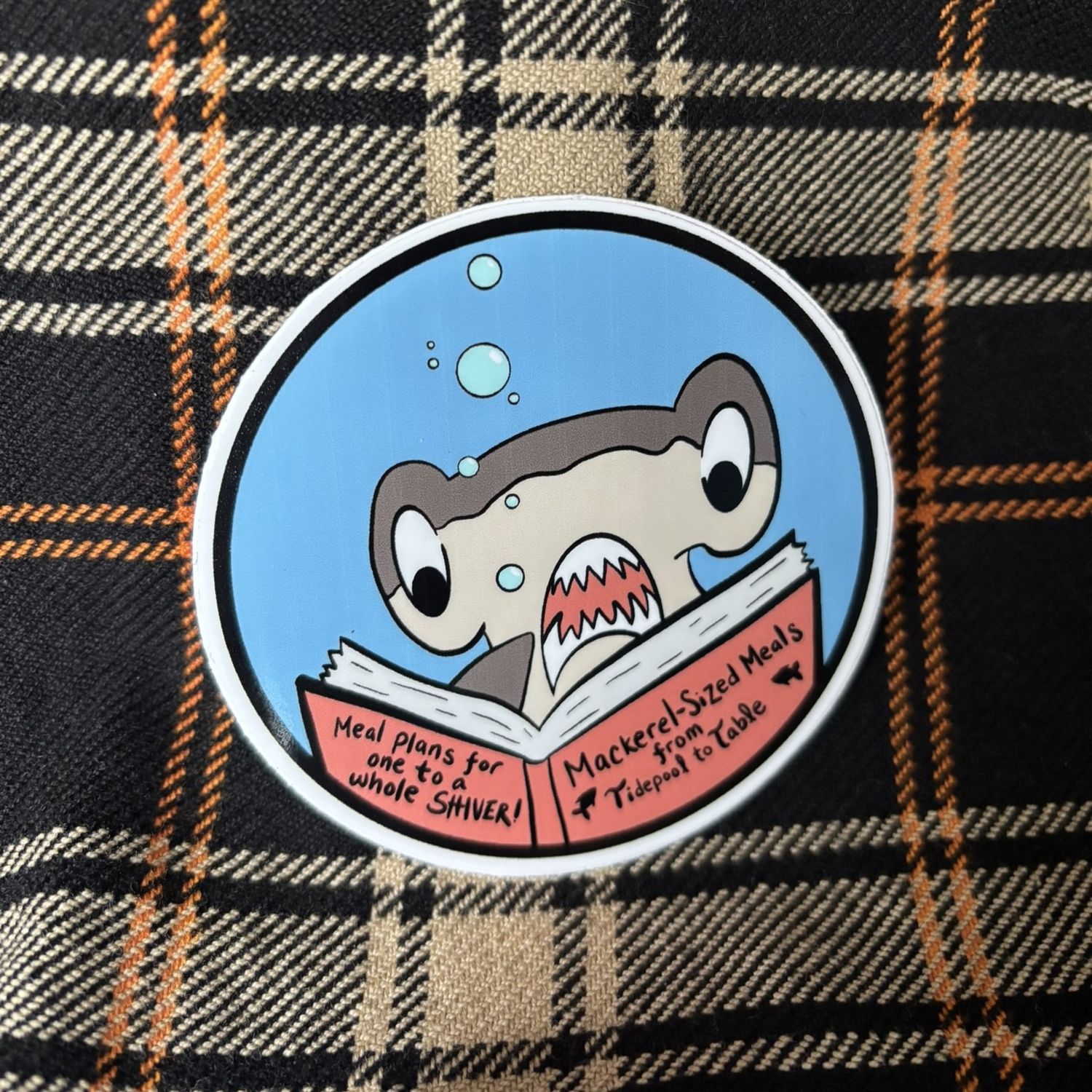 Reading Shark Sticker