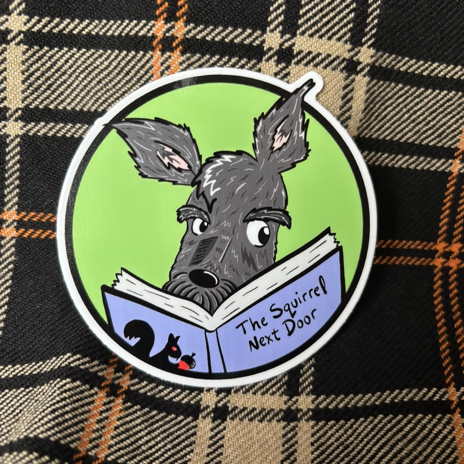 Reading Scotty Sticker