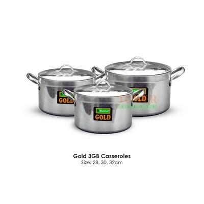 Gold 3G Big Casseroles Gold 3G Big Casseroles
