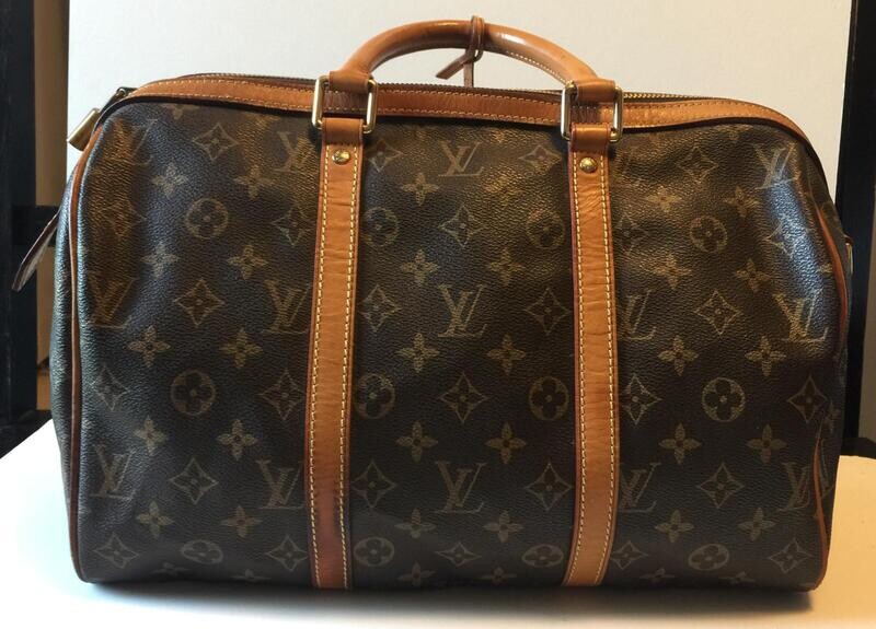 Sac Louis Vuitton* Keep All 45 , Toile Monogram, maroquinerie luxe, made in France.