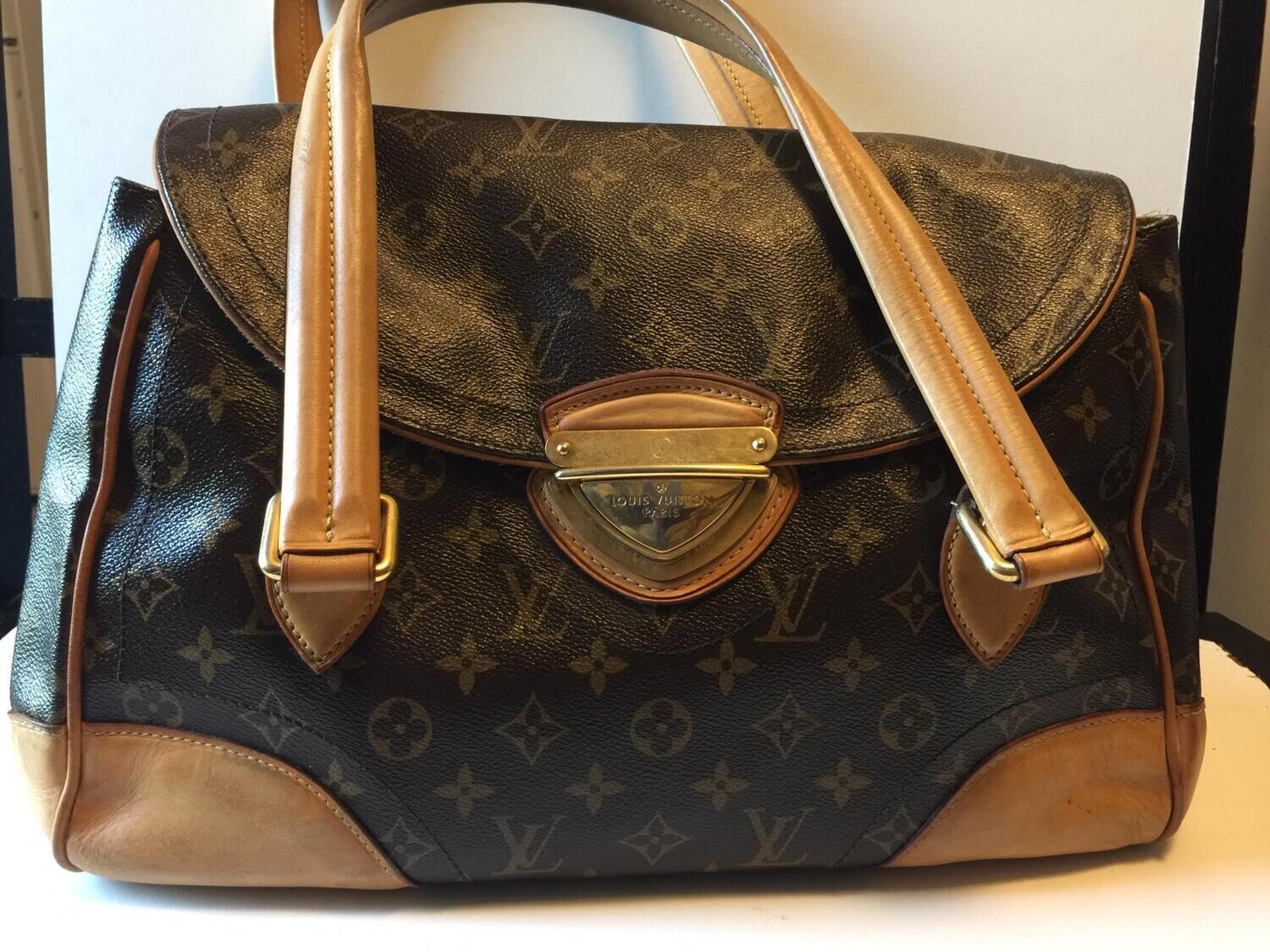 Beverly / Sac à main Louis Vuitton* Beverly Circo , Toile Monogram en cuir, maroquinerie luxe, made in France.