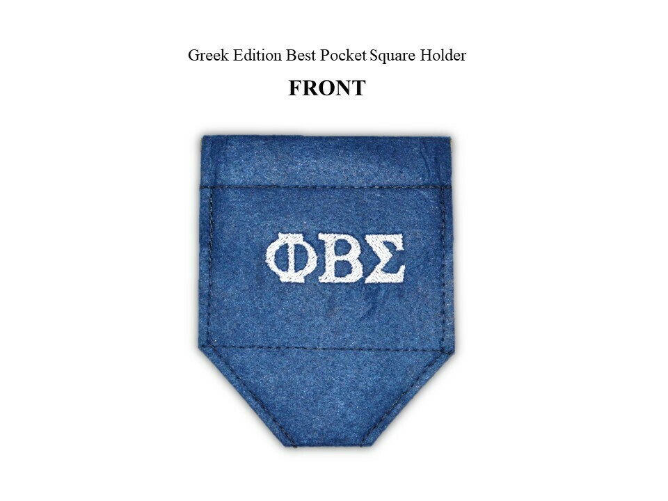 GREEK Sigma - Best Pocket Square Holder - Sigma
