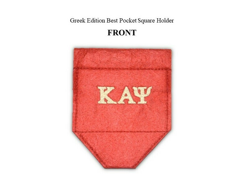 GREEK Kappa - Best Pocket Square Holder