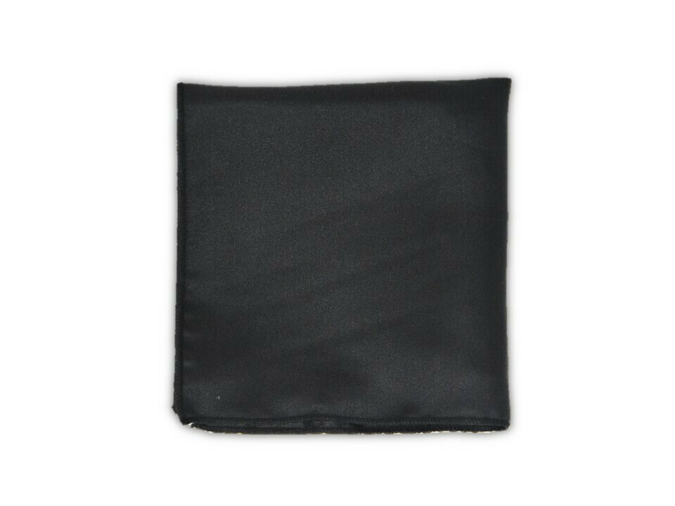 Essential Pocket Square - Black